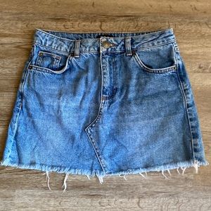 Urban Outfitters BDG Mini Blue Denim Skirt Size S Y2k
